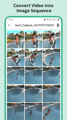 Video To Photo Converter android App screenshot 1